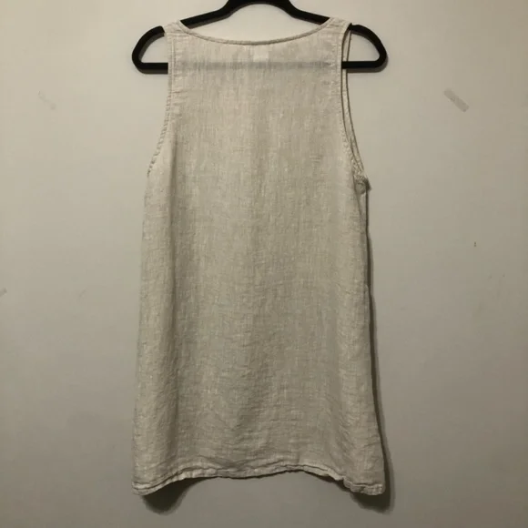 Match Point Linen Tank Size M (O) - Picture 4 of 4